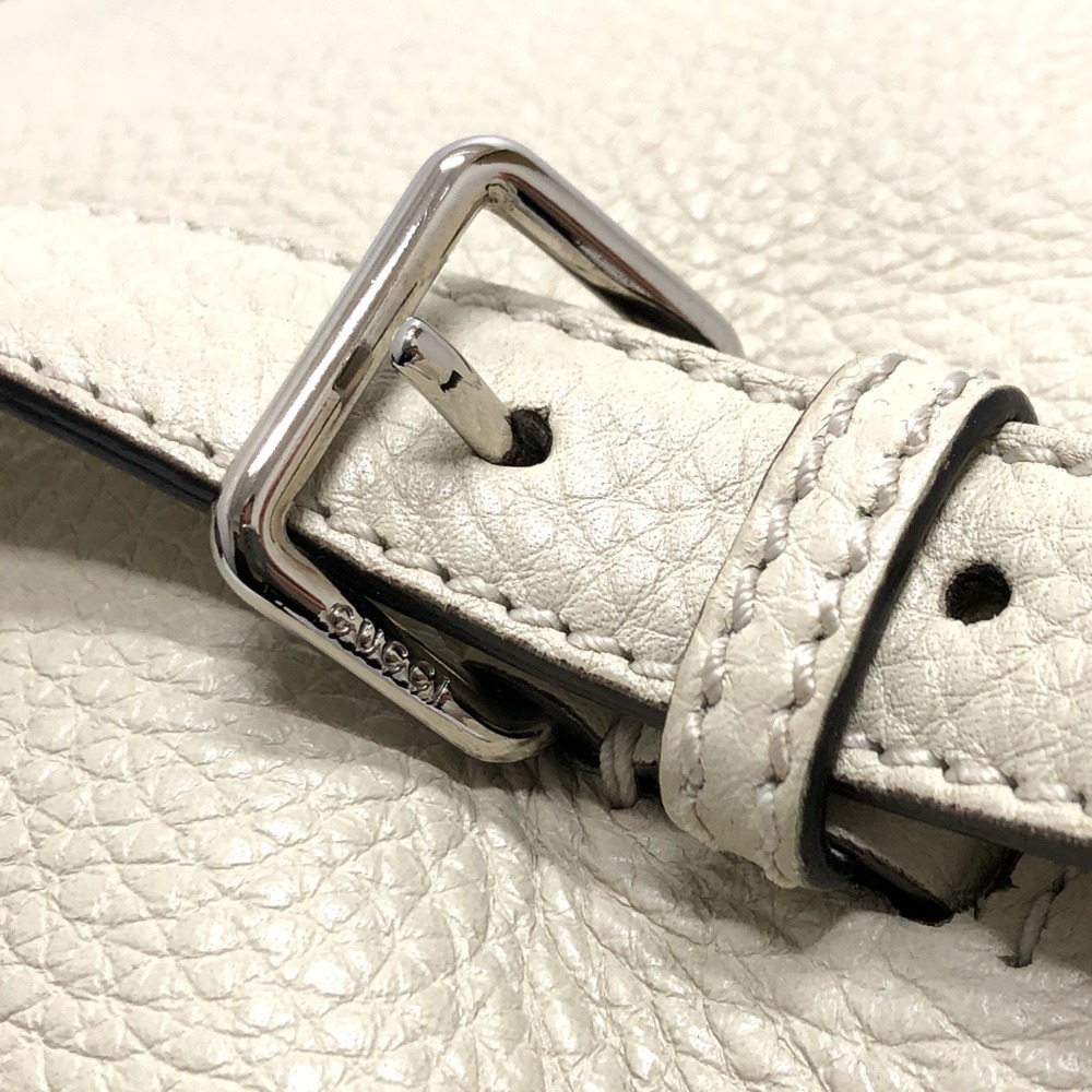 GUCCI White Bamboo Backpack - Picture 10 of 16